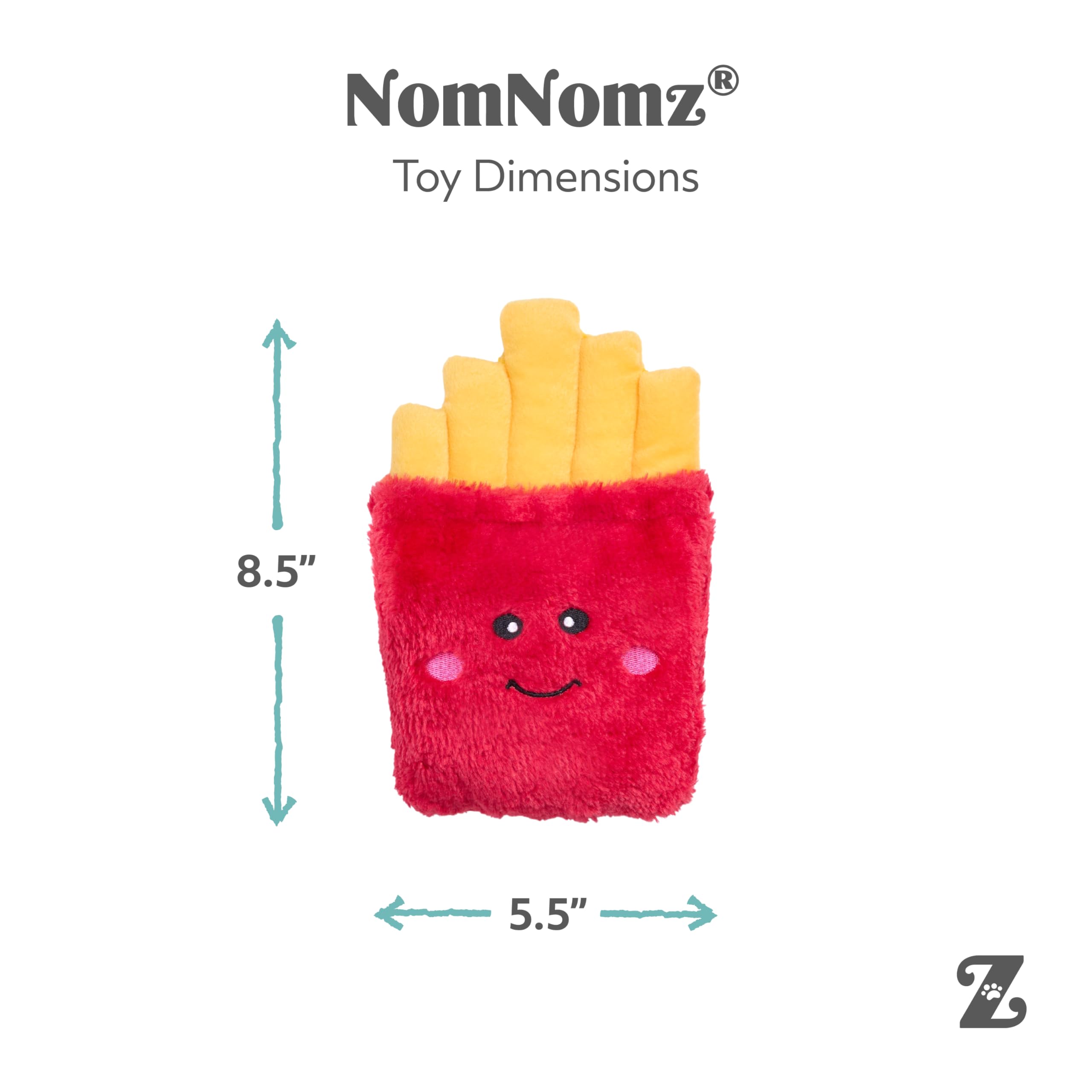Amazon.com: ZippyPaws NomNomz Dog Squeaky Toys to Keep Them Busy